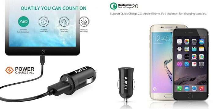 aukey-usb-car-charger-CC-T5-review USBカーチャージャー「Aukey CC-T5」レビュー
