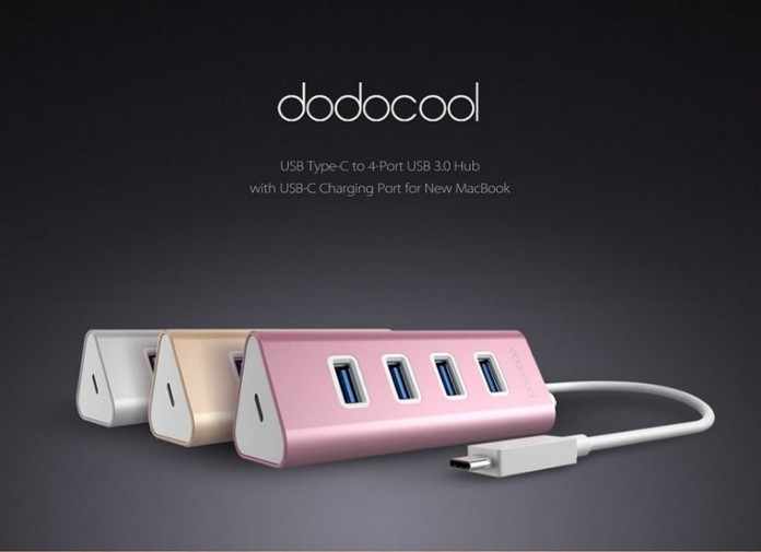 dodocool-hsb-type-c-hub-dc20 USB Type Cコネクタを搭載したUSB 3.0 ハブ「dodocool DC20」