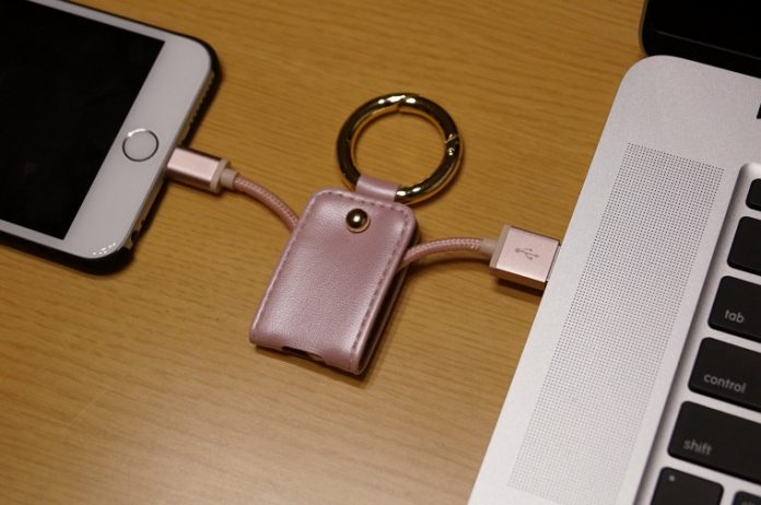 dodocool-lightning-usb-cable-mfi-key-chain-review dodocool ライトニング USBケーブル キーホルダー付き
