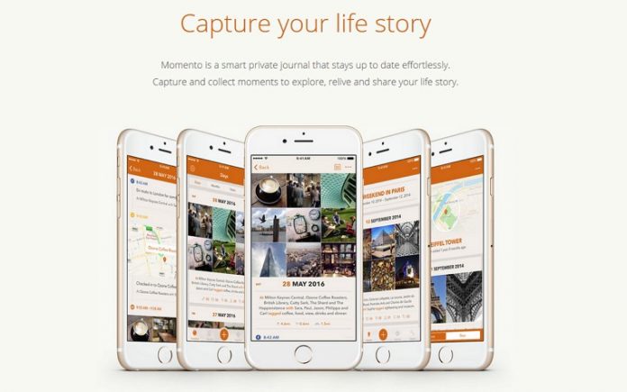 moment iPhoneの人気ライフログ/日記アプリ「Momento」が基本無料になってリリース中!