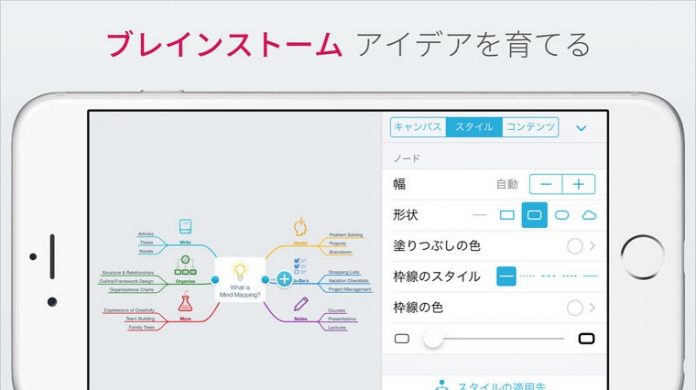 apple-mindnode-free-app-iphone-ipad Appleが「今週のApp」としてマインドマップアプリ「MindNode」を無料で配布中!
