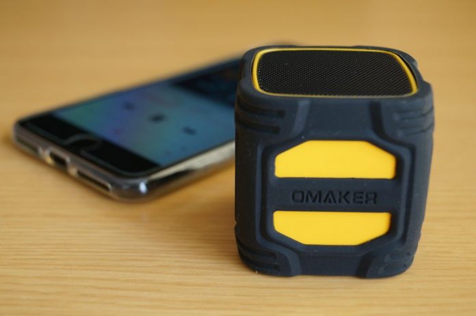 omaker-bluetooth-speaker-w4n-review Omaker Bluetoothスピーカー キューブタイプ W4N レビュー
