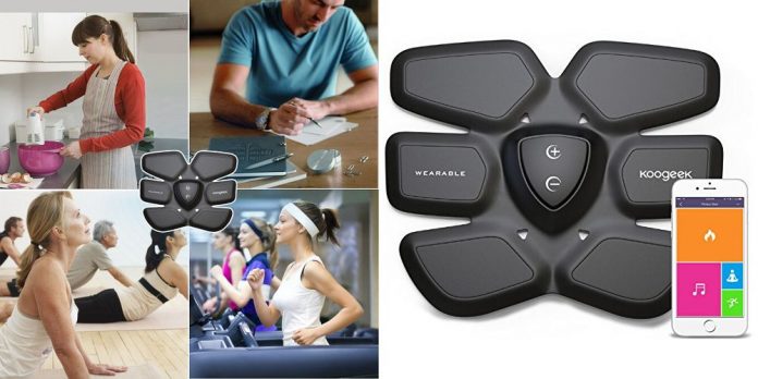 koogeek-smart-fitness-gear-ems-review 【レビュー】手軽にEMSで腹筋トレーニング!「Koogeek スマートフィットネスギア」は安価だけどワイヤレス充電に対応したコスパの高い腹筋専用アブズフィット!
