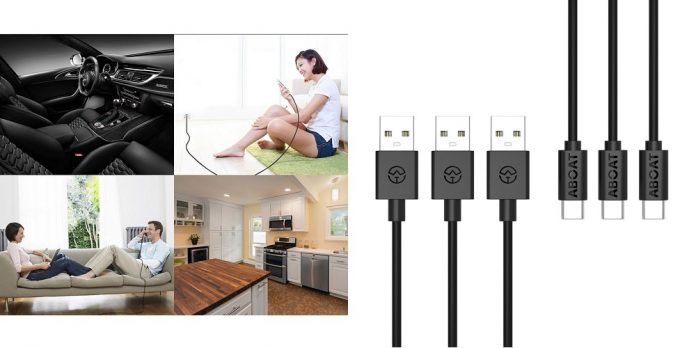 aboat-usb-type-c-cable-review 「ABOAT USB Type-Cケーブル USB-A to USB-C 3本セット」レビュー!