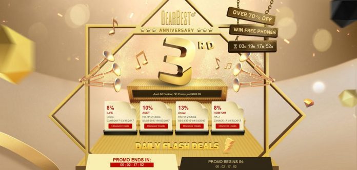 gearbest-3rd-anniversary-main-sale GearBestが3周年記念メインセールを開催中!お得なクーポンや大特価セールでとにかく安い!