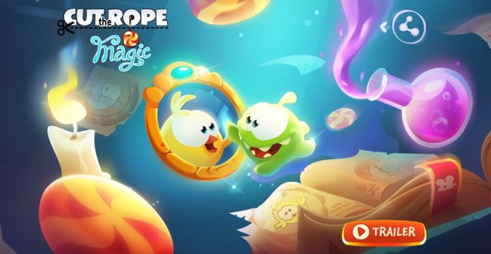 apple-cut-the-rope-magic-free Appleが「今週のApp」として、人気のアクションパズルゲーム「Cut the Rope: Magic」を無料配信中!