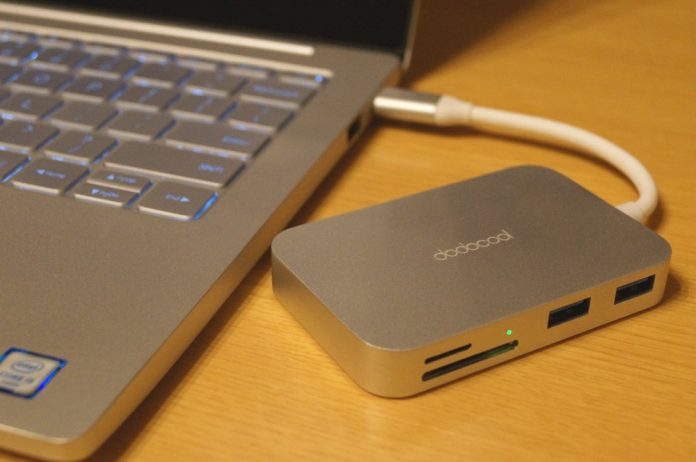 dodocool-7-in-1-usb-c-hub-dc30-review 【レビュー】MacBookなどのUSB-C搭載パソコンにおすすめ!「dodocool 7イン1 USB-Cハブ DC30」はmicroSD/SDカードスロット、HDMI出力、USB 3.0、USB-Cポートなどの便利な機能をギュッとまとめた便利なハブ!