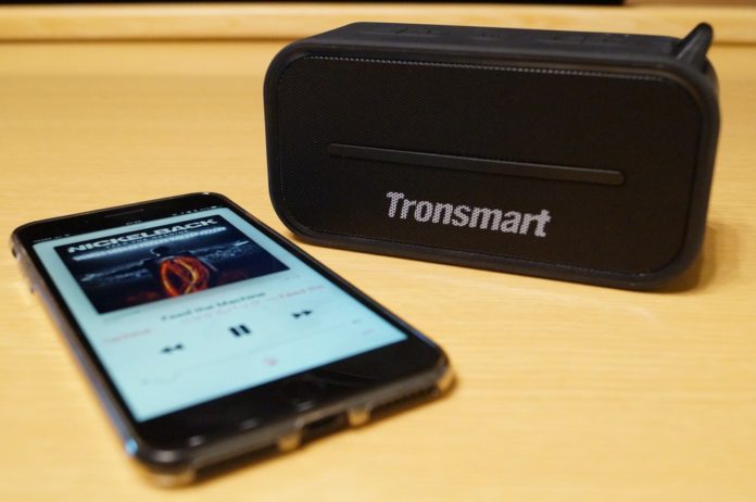 Tronsmart-portable-Bluetooth-speaker-t2-review 【レビュー】ボーカルが伸びやかでいい感じ!「Tronsmart ポータブル Bluetooth スピーカー T2」はコンパクトながら迫力あるサウンドが楽しめます!