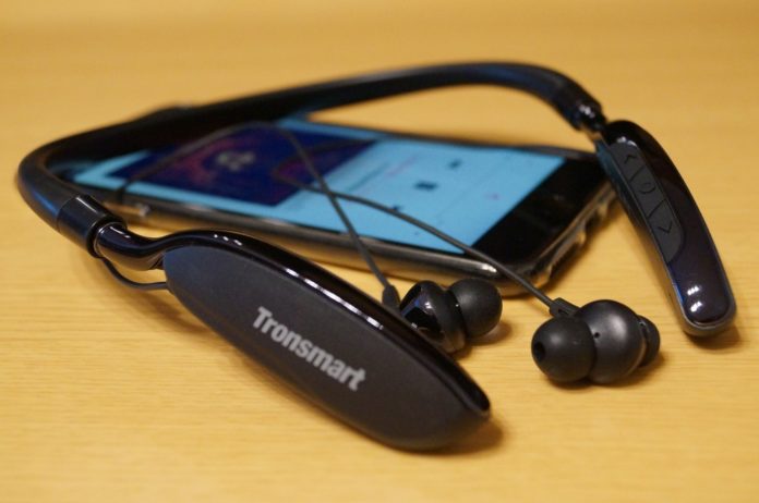 tronsmart-encore-s4-bluetooth-wireless-earphone-anc-review 【レビュー】マイルドな音質で聴きやすい!「Tronsmart S4 Bluetooth4.1 ワイヤレスイヤホン」はネックバンドタイプ&ノイズキャンセリング搭載のコスパに優れたBluetoothイヤホン!