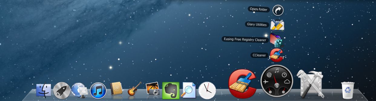 Windows 7 をmac Os X Mountain Lion 風にカスタマイズ