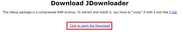 JDownloader 2のインストール方法