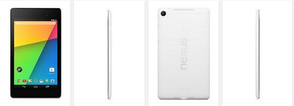 Nexus 7 2013ホワイトモデル