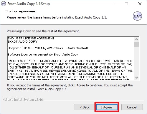 Exact Audio Copyの使い方：インストール方法解説