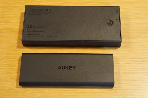 スリムなモバイルバッテリー「Aukey PB-T6」レビュー