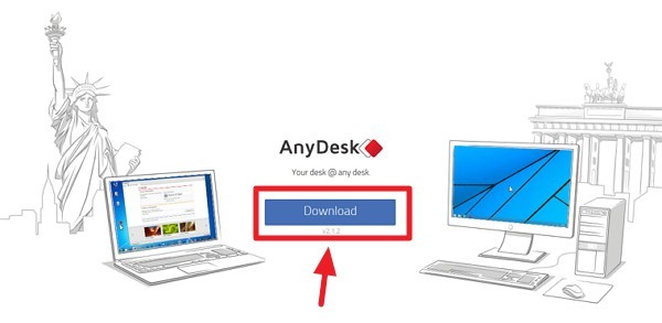 「AnyDesk」のダウンロード＆インストール方法
