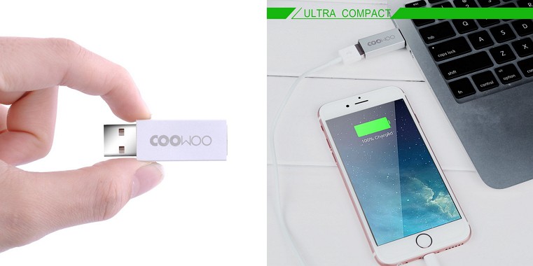 COOWOO 充電強化USBアダプター　レビュー