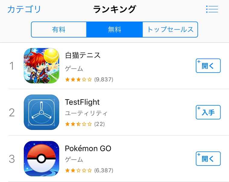 iOS版「ポケモンGO」のアップデートで誤って「Test Flight」へ誘導される不具合が発生中！アップデートは「App Store」から行いましょう！
