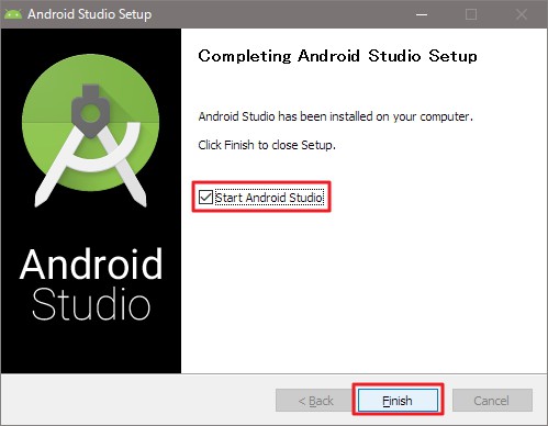 Android SDK/Android Studioのインストール