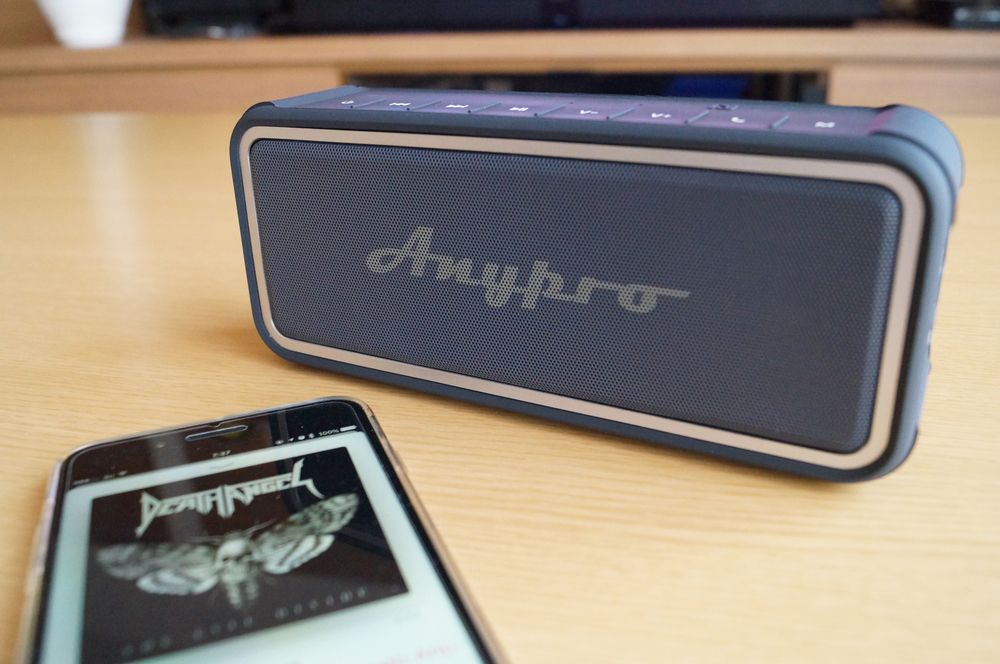 Anypro ポータブル Bluetoothスピーカー HFD-895 レビュー