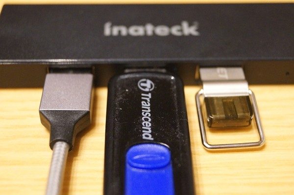 「Inateck USB 3.0ハブ 4ポート バスパワー HB4012」レビュー！