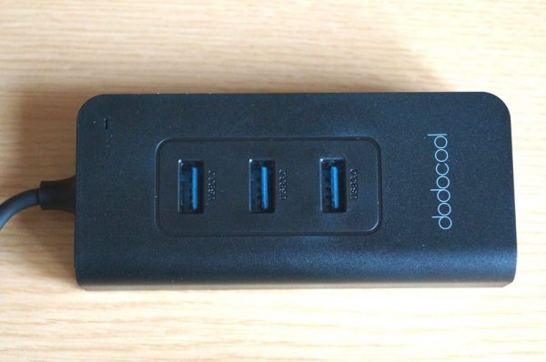 「dodocool USB-Cハブ to 4×USB3.0ポート」レビュー！
