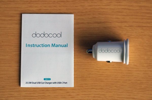 「dodocool カーチャージャー 2ポート USB-A/C DA111」のセット内容