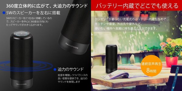 「SoundPEATS Bluetooth スピーカー P4」レビューまとめ！