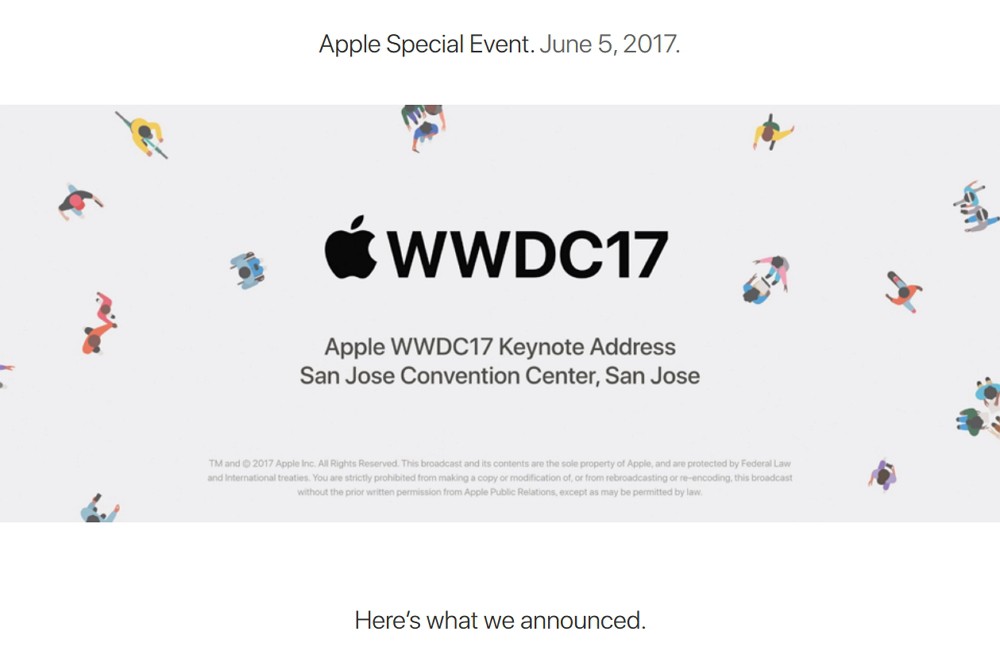 Apple「WWDC 2017」内容まとめ！「iOS 11」をはじめ、「10.5インチiPad Pro」「iMac Pro」「HomePod」などデバイスも大量発表！