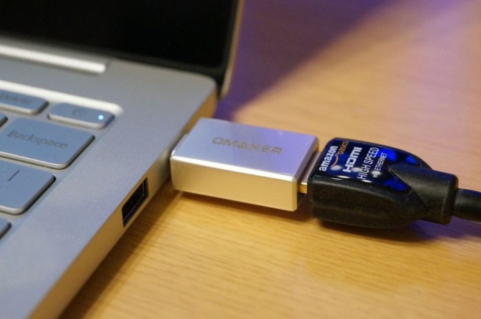 omaker-usb-type-c-hdmi-conversion-adapter-review 【レビュー】USB-CをHDMIに変換!「Omaker USB TypeC to HDMI変換アダプター」は4K対応の便利な変換アダプター!