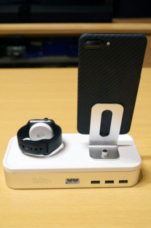 「Oittm Apple Watch/iPhone/iPad対応 多機能充電スタンド」レビュー！