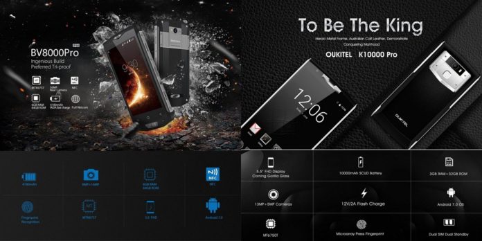 android-blackview-bv8000-pro-oukitel-k10000-pro-amazon-coupon 人気のタフネスAndroidスマホ「Blackview BV8000 Pro」や大容量バッテリー搭載の「OUKITEL K10000 Pro」などの割引クーポンを頂きました!