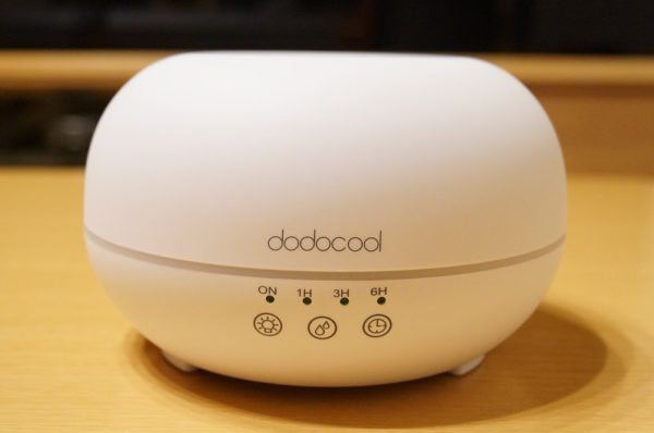 「dodocool 超音波式加湿器 300ml 7色LEDライト付き DA54」レビューまとめ！