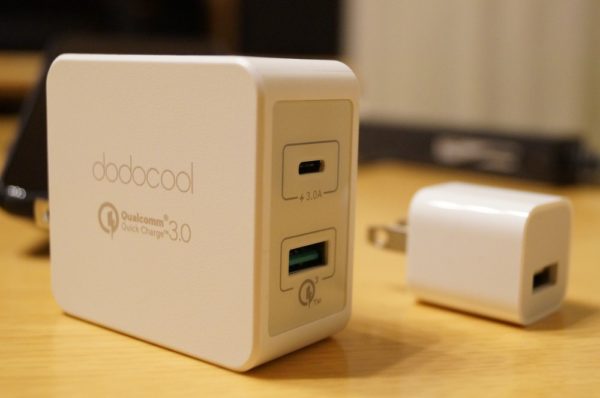 「dodocool PowerPort Qi急速ワイヤレス充電器」の使い方～iPhone Xを充電～