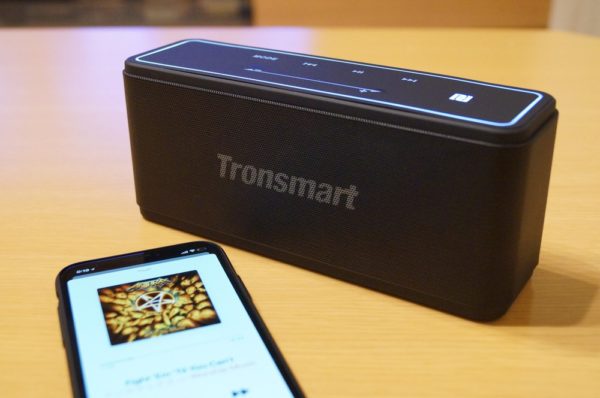 【レビュー】これいいぞ！「Tronsmart Mega Bluetooth スピーカー」はメリハリの利いた元気なサウンドで質感も高い！コスパ良好でおすすめ！