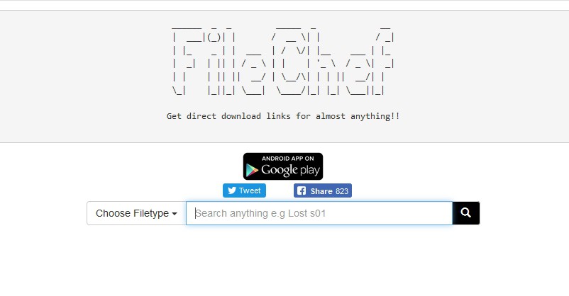 FileChef：ファイルのダウンロードリンク検索に特化したサイト。通常では見つけにくい画像や動画、音楽、アプリの検索が可能。