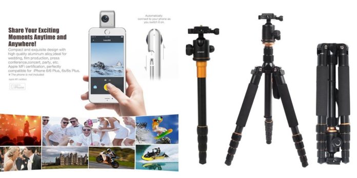 amazon-coupon-sale-insta360-nano-andoer-2018-04 【セール情報】人気の360°カメラ「Insta360 Nano」が40%オフ!Andoerの撮影機材が激安!Amazonで使える割引クーポンを頂いたのでご紹介します!