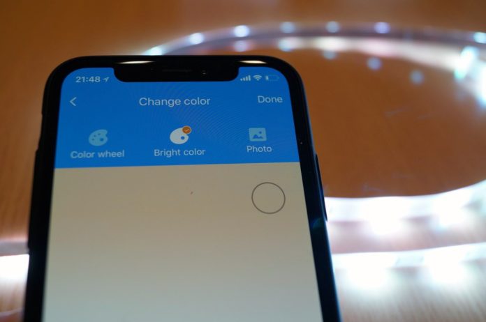 koogeek-led-smart-light-strip-ls1-apple-homekit-iphone-review-16 【レビュー】スマホで遠隔操作可能なテープ式LEDライト!「Koogeek スマート LED テープライト LS1」はApple HomeKitに対応し、色合いも自由自在に変更可能!これはおすすめ!