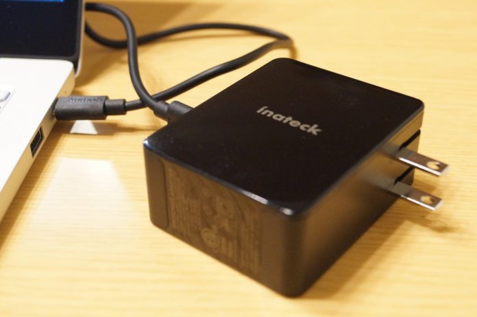 inateck-45w-usb-c-pd-wall-charger-ucc1002-review 【レビュー】これはおすすめ!「Inateck 45W USB C / PD充電器 UCC1002」は2mのケーブル付きでコスパ良好!充電性能も問題なし!気に入った!