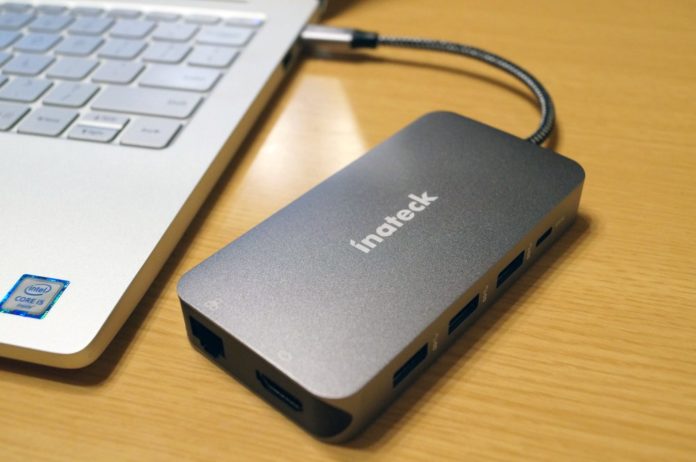 inateck-usb-c-multi-hub-9-in-1-sc01001-review 【レビュー】MBPなどのUSB-Cポートをマルチに拡張!「Inateck 9ポート アルミ USB-Cハブ」はUSB PDでの充電にも対応した便利な多機能ハブ!