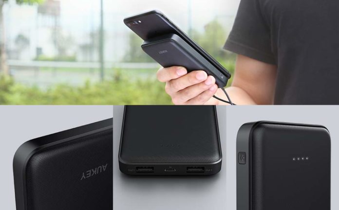 aukey-10000mah-mobile-battery-pb-n50-amazon-coupon-sale-4 「AUKEY 超薄型10000mAhモバイルバッテリーPB-N50」セール情報&割引クーポン