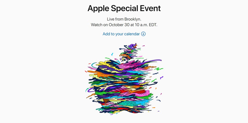iPadの購入はちょっと待った！Appleが10月30日にスペシャルイベントの開催を予告！新型iPad Proが発表になるかも！