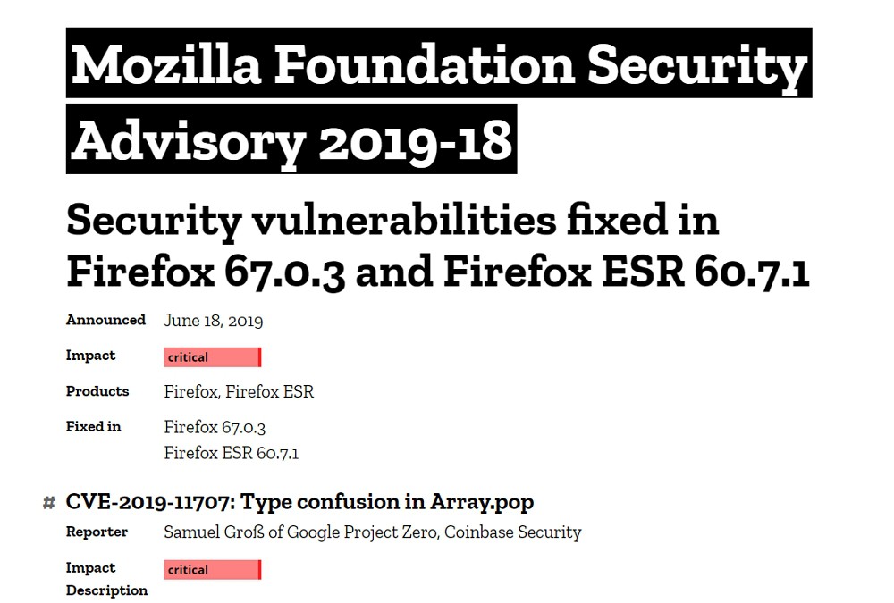 Firefoxに重篤な脆弱性発覚！すでに悪用の報告もあり。Windows, Mac, Linuxユーザーは今すぐアップデートを！
