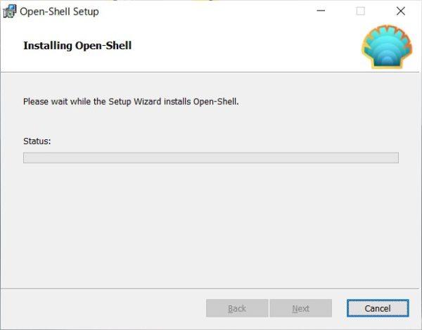 「Open Shell」のインストール方法