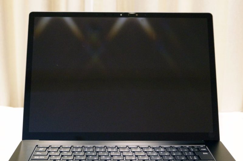 Surface Laptop 3 15インチレビュー：ディスプレイ