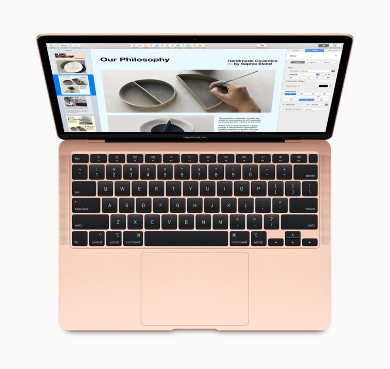 新しい「MacBook Air」には「Magic Keyboard」が搭載