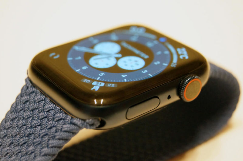 Apple Watch Series 6 44mm ブルーアルミニウムケース&ブレイデッド 