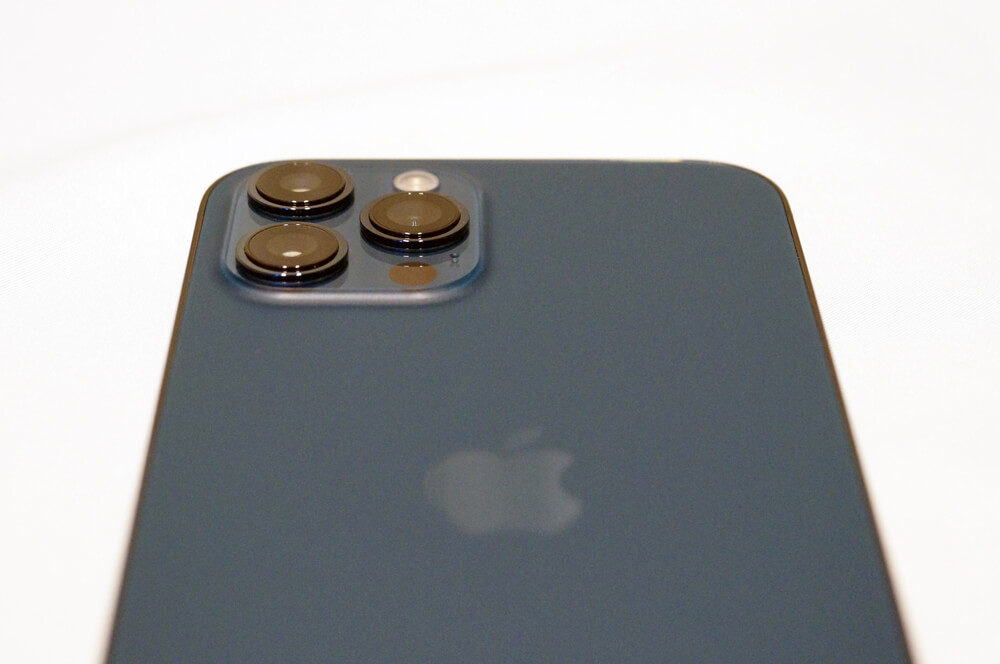 タイムセール商品 iPhone (背面割れ) 128GB maxパシフィックブルー pro 12 スマートフォン本体