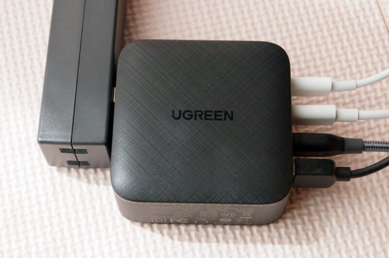 UGREEN PD充電器 65W GaN：充電性能簡易チェック