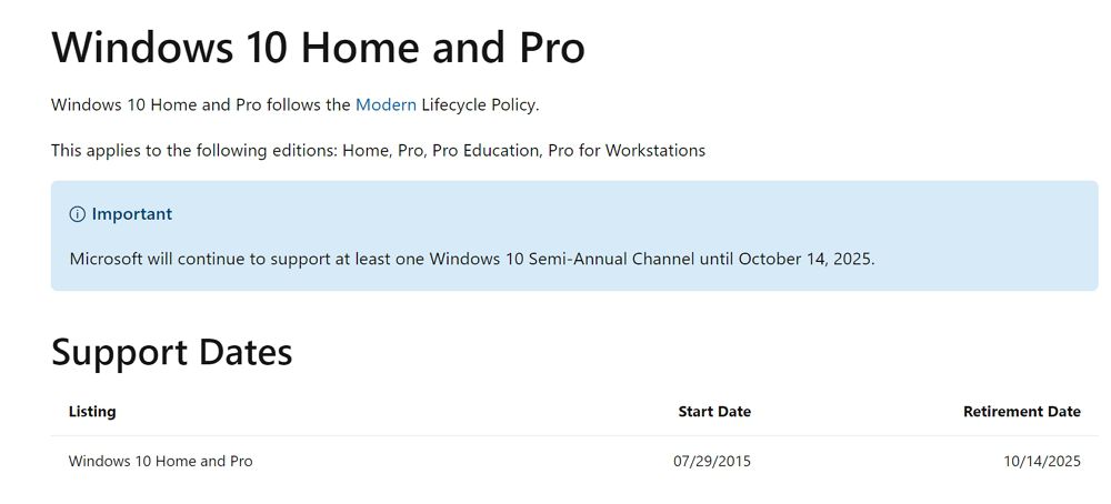 Windows 10のサポート終了日は2025年10月14日。Windows 11登場への布石？