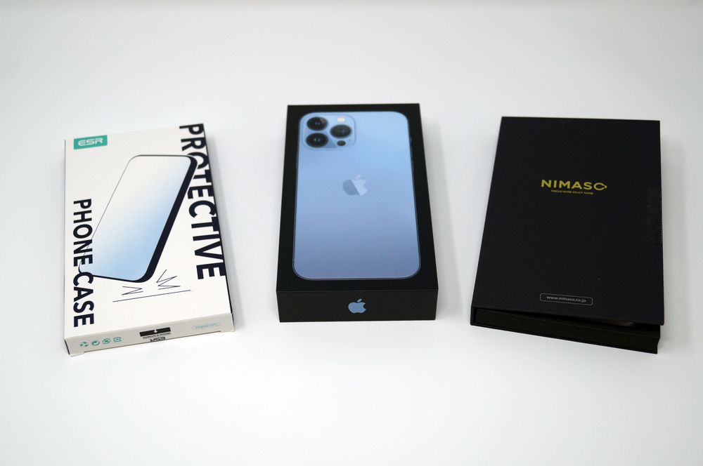 iPhone 13 Pro Max発売日前に購入したTPUクリアケースとガラスフィルムは無事フィットしました！